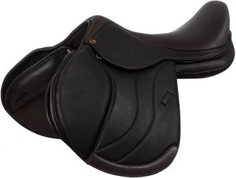 Produktbild von Supreme San Francisco Gemischter Sattel für Pferde aus Leder in Braun oder Schwarz