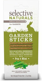 Supreme Science Selective Naturals Garden Sticks Pea & Mint Knabberstangen für Kaninchen Meerschweinchen Chinchilla und Degu 60 g - 2 x 59,5 g – Bild 1 von 4