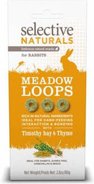 Supreme Science Selective Naturals Meadow Loops Kräuter für Meerschweinchen Kaninchen Chinchilla und Degu 4 x 80 g – Bild 1 von 2