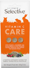 Supreme Science Selective Vitamin C Care Vitaminsupplement für Kaninchen Meerschweinchen und Chinchilla 100 g – Bild 1 von 2