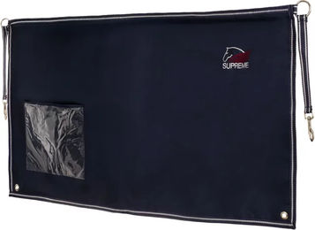 Produktbild von Supreme Stallvorhang mit Logo Blau 110x60 cm