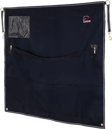 Produktbild von Supreme Stallvorhang mit Logo Blau 130x120 cm