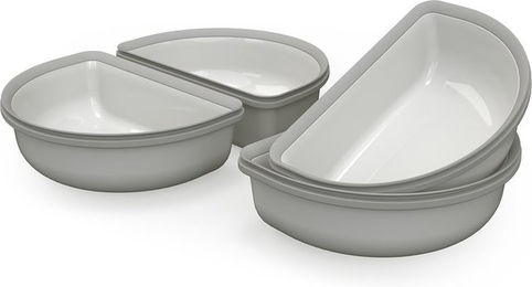 Sure Petcare SureFeed Halbschalen 4er Pack Grau – Bild 1 von 4