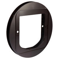 Produktbild von Sure Petcare SureFlap Montageadapter für Katzenklappen zum Einbau in Glasscheiben Braun