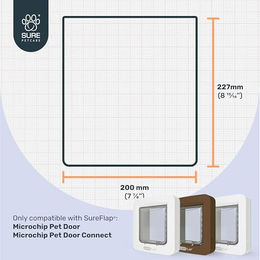 Produktbild von Sure Petcare SureFlap Tunnelverlängerung für Katzenklappen Braun aus Kunststoff
