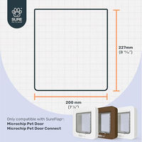 Produktbild von Sure Petcare SureFlap Tunnelverlängerung für Katzenklappen Braun aus Kunststoff