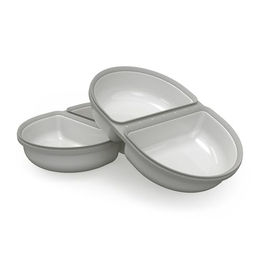 SureFeed Sure Petcare Split Futternapf 2er Pack Grau für Mikrochip Futterautomaten mit integrierter Dichtung – Bild 1 von 3