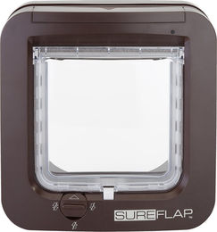 SureFlap Microchip Katzenklappe wasserdicht braun aus Kunststoff - 1 Stk. – Bild 1 von 2