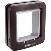 Produktbild von SureFlap Mikrochip DualScan Katzenklappe mit Sperrmodus in Schwarz