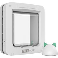 Produktbild von SureFlap Mikrochip Haustierklappe Connect mit Hub Weiß WiFi-gesteuert