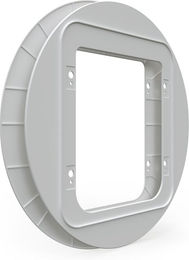 SureFlap Montageadapter für Haustierklappen zum Einbau in Glasscheiben, weiß – Bild 1 von 3