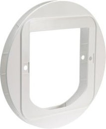 SureFlap Montageadapter für Katzenklappen aus Kunststoff in Weiß – Bild 1 von 2