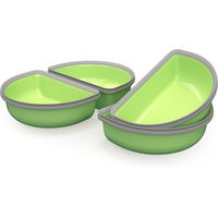 Produktbild von SureFlap SureFeed Halbschalen 4er Pack Grün