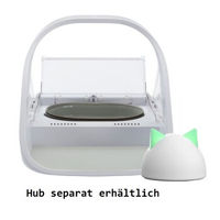 Produktbild von SureFlap SureFeed Mikrochip Futterautomat Connect für Haustiere mit App-Steuerung und WiFi in Weiß - 400 ml