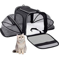 Produktbild von SURFOU Tiertransporttasche als Katzenrucksack und Hundetransportbox aus Oxford-Gewebe für Katzen und Hunde