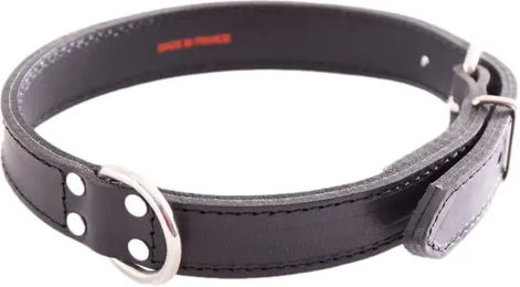Produktbild von Surpiq Hundehalsband Sellerie Canine Vendéenne aus Leder in Schwarz 18/45 cm