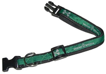 SV Werder Bremen Hundehalsband aus Polyester in Grün Größe S – Bild 1 von 2