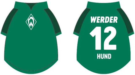Produktbild von SV Werder Bremen Hundeshirt T-Shirt für Hunde in Grün
