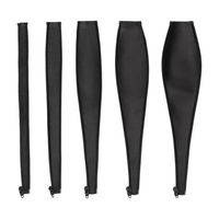 Produktbild von SW Schafterweiterung Curvy Wadenerweiterung für Reitstiefel Schwarz