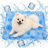 Produktbild von SWGOTA Kühlmatte für Hunde und Katzen, kratzfest und faltbar, Blau
