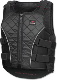 SWING Bodyprotektor P19 für Kinder mit Memory Foam und Reißverschluss Schwarz-Grau Größe XS – Bild 1 von 4