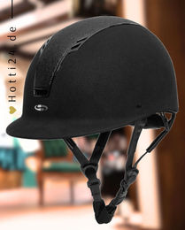 Produktbild von SWING Reithelm H22 Shine Black Schwarz
