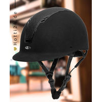 Produktbild von SWING Reithelm H22 Shine Black Schwarz