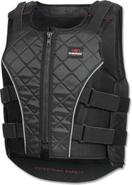Produktbild von Swing Reitjacke Unisex Schwarz XS mit Reißverschluss nach EN 13158-2018 Niveau 3