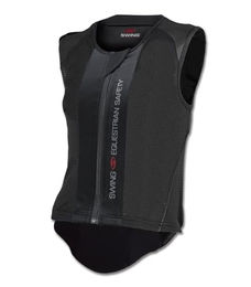 Swing Rückenprotektor P06 Flexible Schutzweste für Kinder in Schwarz Größe L – Bild 1 von 8