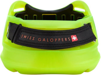 Swiss Galoppers Hufschuhpaar SG3 für Pferde in Gelb aus Kunststoff – Bild 1 von 4