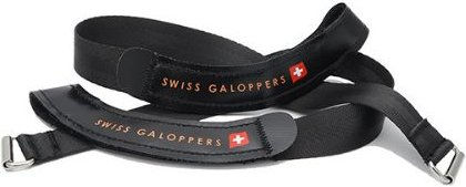 Produktbild von Swiss Galoppers Verschlussband SG8-L aus Metall in Schwarz für die Hufpflege