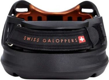 Swiss Galoppers Winter Hufschuhpaar SG3-LX Gamaschen aus Kunststoff Schwarz – Bild 1 von 2