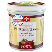 Produktbild von SwissMedicus Pferdebalsam Forte Wärmendes Massagegel Vegan 500ml
