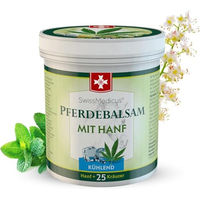 Produktbild von SwissMedicus Pferdebalsam mit Hanf kühlend für Beine und Muskeln 500 ml