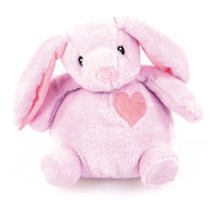 Produktbild von SwissPet Lavy Hase beruhigendes Plüschspielzeug für Hunde und Welpen in Rosa