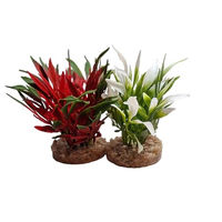 Produktbild von Sydeco Nano Flowering Bush Kunstpflanze aus Kunststoff 10 cm hoch bunt