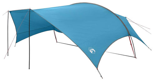 Syfax Campingvorzelt wasserdicht blau 695 x 580 x 200 cm aus Glasfaser und Stahl – Bild 1 von 2
