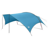 Produktbild von Syfax Campingvorzelt wasserdicht blau 695 x 580 x 200 cm aus Glasfaser und Stahl