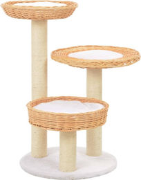 Syfax Katzen-Kratzbaum aus natürlichem Weidenholz in Braun und Beige – Bild 1 von 1