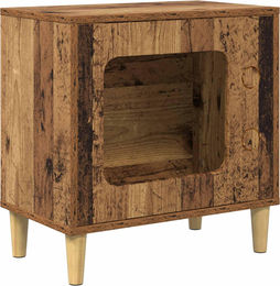 Syfax Katzenhaus aus Altholz 51 x 30 x 52 cm – Bild 1 von 1