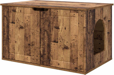 Syfax Katzenhaus aus Altholz 85 x 55 x 50,5 cm – Bild 1 von 1