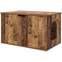 Produktbild von Syfax Katzenhaus aus Altholz 85 x 55 x 50,5 cm