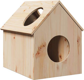 Syfax Katzenhaus aus Massivholz Kiefer 41x50x50 cm – Bild 1 von 1