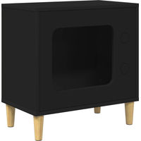 Produktbild von Syfax Katzenhaus Schwarz aus Holzwerkstoff 51 x 30 x 52 cm