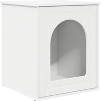 Produktbild von Syfax Katzenhaus Weiß aus Holzwerkstoff 53 x 52 x 62 cm