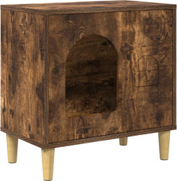 Syfax Katzenhöhle aus Holzwerkstoff mit Sisal in Braun 51 x 52 cm – Bild 1 von 3