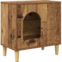 Produktbild von Syfax Katzenhöhle aus Holzwerkstoff mit Sisal und Polyester in Braun 51 x 52 cm