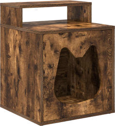 Syfax Katzenhöhle aus Holzwerkstoff und Sisal in Braun 42,5 x 40 x 53,5 cm – Bild 1 von 2