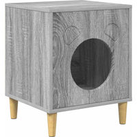 Produktbild von Syfax Katzenhöhle Grau aus Holzwerkstoff Polyester und Sisal 42,5 x 40 x 53 cm