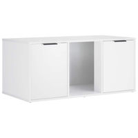 Produktbild von Syfax Katzenkiste Möbel Weiß 100 x 49 x 45 cm aus Holzwerkstoff